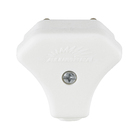 Plugue Macho 2Pólos 10A Branco Alumbra