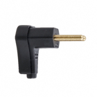 Plugue Macho 2Pólos 10A Preto Alumbra