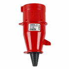 Plugue Macho 3 Pólos+Terra 16A Até 440V 6H Vermelho Steck