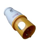 Plugue Pendente Industrial 127vca Amarelo 32a 4h 2p+t