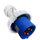 Plugue Pendente Industrial 220vca Azul 32a 9h 3p+t Ip67