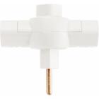 Plugue T 2p 250 V 10 A Tramontina Branco