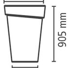 Plugues Angular 2p T 20a 250v~ Cores Preto E Branco - Embalag