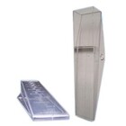 Pluviômetro Em Poliestireno Cristal - Capacidade 130 Mm