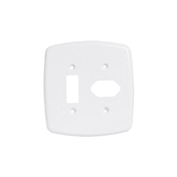 Pluzie Placa 4x4 1 Seção + 1 Seção Para Tomada