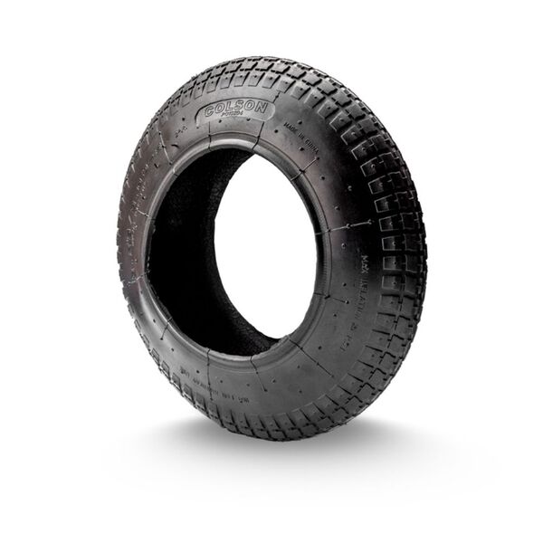 Pneu 325-8 2lonas S/câmara Até120kg Carrinho De Carga