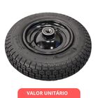 Pneu Completo 3.50-8 Carriola Carrinho De Mão Carga Aro 8