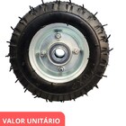 Pneu Completo 6x2 Carrinho De Mão Plataforma 4pr Pneumático