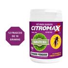 Pó Para Baratas Citromax 10 G Kit 12 Eficaz Contra Baratas