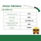 Podador Florestal 300mm Reto C/coldre Samurai Bushi Series Re