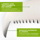 Podador Topman 350mm Com Dente Trapezoidal E Cabeçote Univers