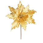 Poinsetia Natalina Dourada/glitter 1un 35x30x30cm 1920770