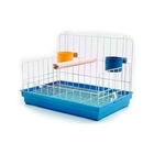 Poleiro De Madeira Com Bandeja E 2 Comedouros Para Calopsita,