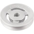 Polia Alumínio 1 Canal Perfil A 100mm Com Furo 5/8" - Vonder