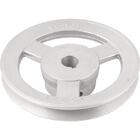 Polia Alumínio 1 Canal Perfil A 150mm Com Furo 3/4" - Vonder