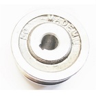 Polia Alumínio 1 Canal Perfil A 50mm Com Furo 11mm