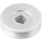 Polia Alumínio 1 Canal Perfil A 70mm Com Furo 3/4" - Vonder