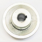 Polia Alumínio 1 Canal Perfil A 75mm Com Furo 5/8"