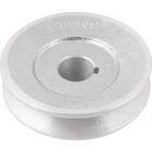 Polia Alumínio 1 Canal Perfil A 80mm Com Furo 3/4" - Vonder