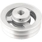 Polia Alumínio 2 Canais Perfil A 120mm Com Furo 3/4" Vonder