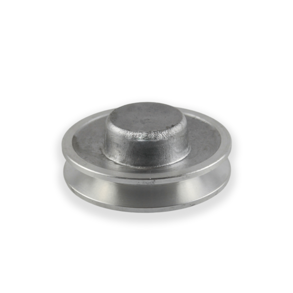 Polia De Alumínio Para Correia Em V 80mm 1 Canal Perfil B