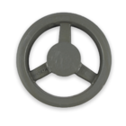 Polia De Ferro Fundido 180mm 3 Canais Perfil B