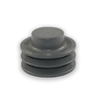 Polia De Ferro Fundido 60mm 2 Canais Perfil B