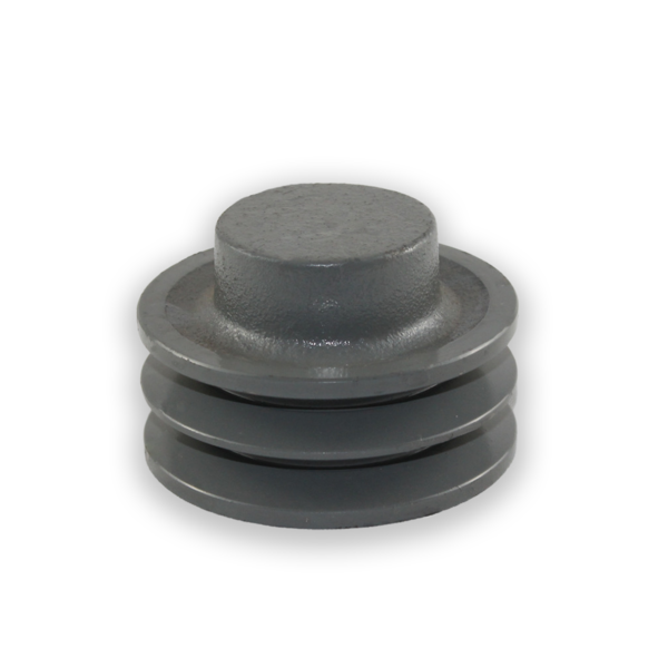 Polia De Ferro Fundido 60mm 2 Canais Perfil B