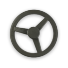 Polia De Ferro Para Correia Em V 300mm 1 Canal Perfil A