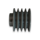 Polia Ferro Fundido Pra Correia Em V 110mm 4 Canais Perfil B