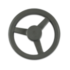 Polia Ferro Fundido Pra Correia Em V 220mm 2 Canais Perfil B