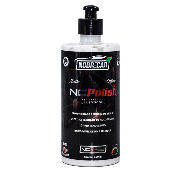 Polidor Lustrador Nc Polish 500ml Nobre Car