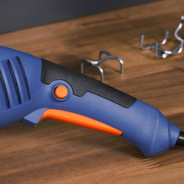 Uso confortável com empunhadura ergonômica