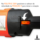 Politriz Automotiva 7 Pol 180mm 1400w 50/60hz