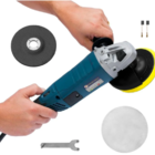 Politriz Lixadeira 1050w 110v Esmerilhadeira 6 Velocidades