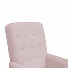 Poltona De Amamentação Com Balanço Maria Clara Rosa