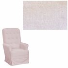 Poltona De Amamentação Com Balanço Maria Clara Rosa