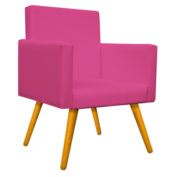 Poltrana Beatriz Cadeira Sala De Estar Escritório Recepção Sa