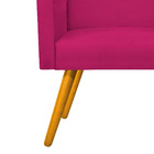 Poltrana Beatriz Cadeira Sala De Estar Escritório Recepção Sa