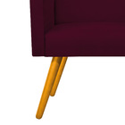 Poltrana Beatriz Cadeira Sala De Estar Escritório Recepção Sa