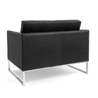 Poltrona 02 Lugares Maia Corano Base De Alumínio - D'rossi -