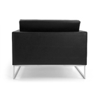 Poltrona 02 Lugares Maia Corano Base De Alumínio - D'rossi -