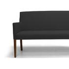 Poltrona 2 Lugares Joy C05 Corino Preto - Domi