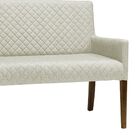 Poltrona 2 Lugares Liverpool Tressê Veludo Bege G15 - Gran Be