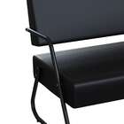 Poltrona 2 Lugares Luara Preta 112 Cm