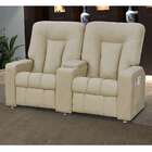 Poltrona 2 Lugares Reclinável Jetta Bege