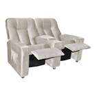 Poltrona 2 Lugares Reclinável Jetta Capuccino