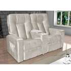 Poltrona 2 Lugares Reclinável Jetta Capuccino