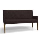 Poltrona 2 Lugares Tressê Joy C34 Marrom - Domi