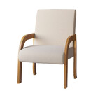 Poltrona 59cm Linho Ravena Viero Móveis